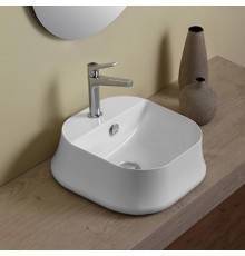 SIMAS Sharp Раковина 42х42 см, 1 отв., цвет: белый. SH07bi*1
