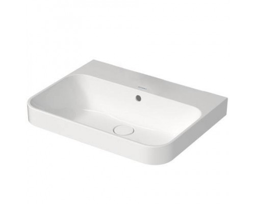 Duravit Happy D.2 Plus Раковина 60х46 см, без отв., с креплением, цвет: белый. 2360600060 Duravit Happy D.2 Plus Раковина 60х46 см, без отв., с креплением, цвет: белый. 2360600060