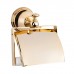 TW Harmony 219, держатель для т/б с крышкой, подвесной, цвет: золото. TWHA219oro