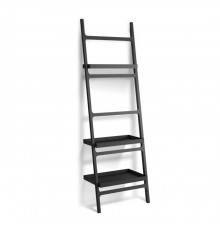 Decor Walther Black Stone HTLA Полотенцедержатель 180x60см, напольный, цвет: черный матовый. 0932060