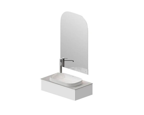 Kerama Marazzi Magica Тумба подвесная, 88.4х48.5х22см., 1 ящик, цвет: утренний серый матовый. MA.90.1\MGR.M