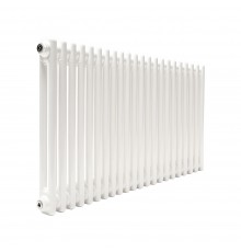 Трубчатый радиатор ТЕПЛОФОРТ ТР2057, 22 секции, боковое подключение 3/4”, белый глянец 200096