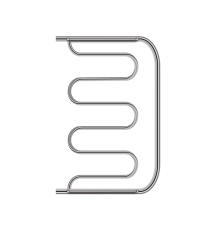 Полотенцесушитель водяной Primoclima Astra Л water Inox 6040 PCAstraЛWInox6040