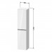 Duravit D-Neo Пенал 40х36х176см., петли справа, подвесной, цвет: орех натуральный. DE1328R7979
