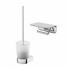 Набор Держатель Raiber Graceful RP-80003 хром + Ершик RP-80010 хром