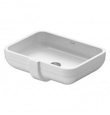 Duravit Happy D.2 Раковина встраиваемая 48х34.5см., без отв. с покрытием WonderGliss, цвет: белый. 04574800001