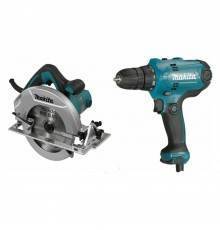 Набор электроинструмента Makita DK0118 (HS7600+DF0300)