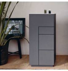 NOORTH milldue edition TOUCH Комплект мебели 41х40х88см, напольный, 3 ящика, слив в пол, раковина Milltek, цвет: Argilla матовый. 2914.2.16