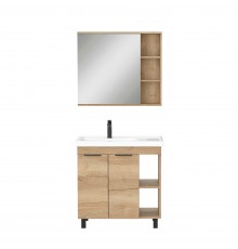 Мебель для ванной комнаты Onika Легран 80 напольная, дуб галифакс