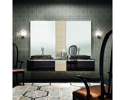 VITAGE milldue edition FOUR SEASONS Комплект мебели с тумбой под раковину, раковиной BOSTON65, зеркалом BRISTOL, 216 см, подвесной, цвет: Ebano/Emperador. 3504.779.98, 3528.412.98, 3495.779.SX, 3495.779.DX, 4355.216.B21.2, 9262.B21.3 (С МЕБЕЛЬЮ), 11 VITAGE milldue edition FOUR SEASONS Комплект мебели с тумбой под раковину, раковиной BOSTON65, зеркалом BRISTOL, 216 см, подвесной, цвет: Ebano/Emperador. 3504.779.98, 3528.412.98, 3495.779.SX, 3495.779.DX, 4355.216.B21.2, 9262.B21.3 (С МЕБЕЛЬЮ), 11