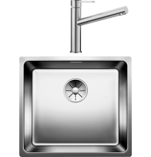 Комплект Мойка кухонная Blanco Andano 450-U + Смеситель Ambis Ambis 523118