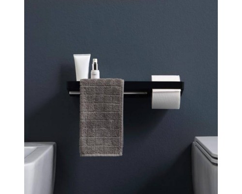 Bertocci Fly Контейнер/полка для аксессуаров 28см., композит, цвет: черный. 149 1556 0000