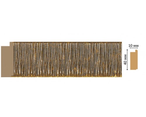 Молдинг DECOMASTER 109-17 (40*10*2400мм)