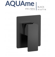 Смеситель встраиваемый AQUAme Savona черный AQM8807MB