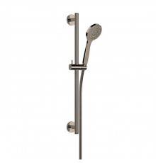 Gessi Emporio shower Душевой гарнитур, с ручным душем, легкой очистки, шланг 1,5м, цвет: Finox Brushed Nickel. 47304#149