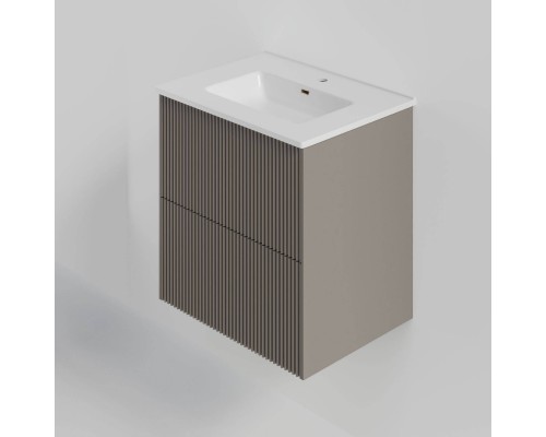 Тумба под раковину La Fenice TERRA Twin Cappuccino бежевая матовая 60 см Тумба под раковину La Fenice TERRA Twin Cappuccino бежевая матовая 60 см