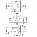 Duravit D-Neo Унитаз подвесной 37x54 см, безободковый, в комплекте с сиденьем 0021690000, цвет: белый. 45780900A1 (2578090000+0021690000)