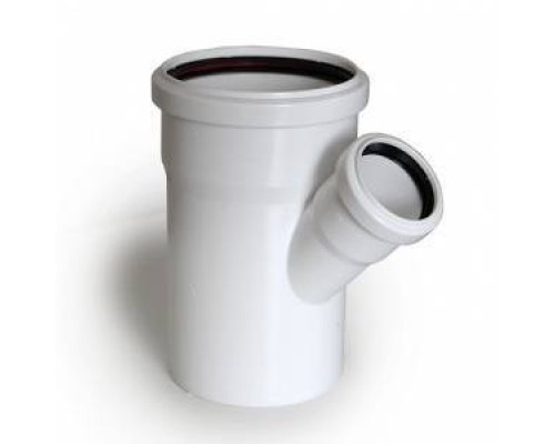 Тройник ELITE МК МПП 110/50х45,белый