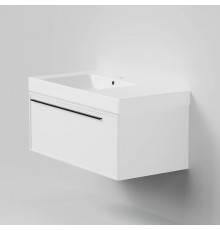 Тумба с раковиной La Fenice Elba 90 подвесная, bianca, раковина Cubo 90 L