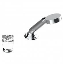THG Pуtale de cristal clair Ручной душ на борт ванны, 2 отв., цвет: хром/прозрачный хрусталь. U6A-A02-6532/60A