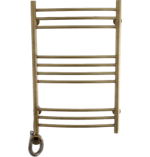 Полотенцесушитель электрический Domoterm Калипсо П10 50x80, левый, бронза