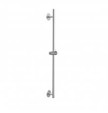 Almar 316 Stainless Steel Штанга душевая настенная 81см., с держателем для ручного душа и встроенным выводом, цвет: нержавеющая сталь брашированная AISI 316. E087068.316