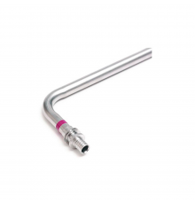 Трубка РЕХАУ из нержавеющей стали для подключения радиатора, Г-образная 20/250. 11096681001