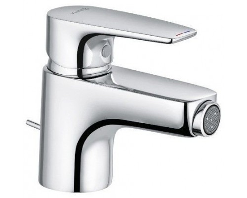 Kludi 34 216 0575 PureSolid Смеситель для биде, со сливным гарнитуром 342160575