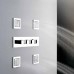 Gessi Body Jets Встраиваемая поворотная боковая форсунка, цвет: хром. 32987#031, 32984#031