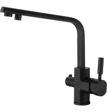 Смеситель для кухни Kaiser Decor 40144-12 черный мрамор
