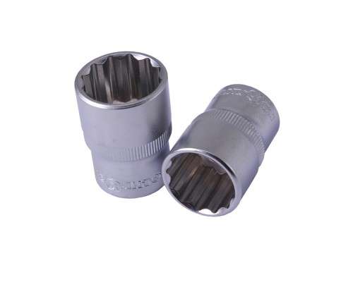 Головка торцевая Квалитет 12-гранная 1/2" 19 мм ГТ12-19-12