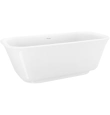 Акриловая ванна BelBagno Due BB702 170x80 см, отдельностоящая, с ножками, со сливом-переливом, с донным клапаном