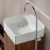 Oasis Profilo Композиция №23 Комплект мебели 45х45х h200см., напольный, цвет: белый матовый|Walnut/хром.