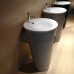 Duravit Starck 1 Тумба напольная 60x56xh82.5см, с раковиной подсветка LED, цвет: taupe satin matt. 0406580000, S1970400000, S1952006060