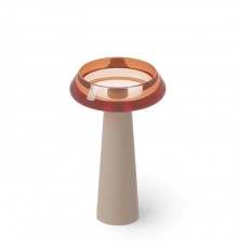Dea Design Pedestal Basin Раковина 54.5x54.5х90см., напольная, без отв., Glasstek, прозрачная смола, цвет: Brown Copper R9. DD2023 480 R9
