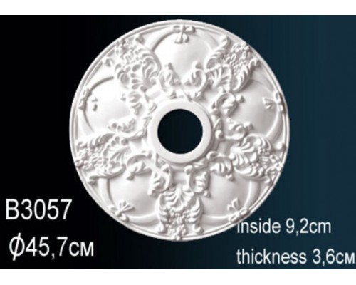 Розетка потолочная B3057