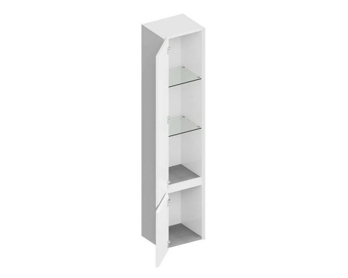 Kerama Marazzi Cubo Пенал подвесной, левый 165, цвет: белая матовая. CUB.165Lh\WHT.M Kerama Marazzi Cubo Пенал подвесной, левый 165, цвет: белая матовая. CUB.165Lh\WHT.M