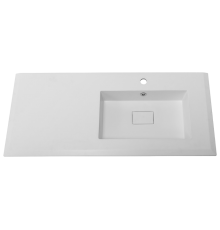 Мебельная раковина Cezares Bellagio R 106 см, bianco opaco
