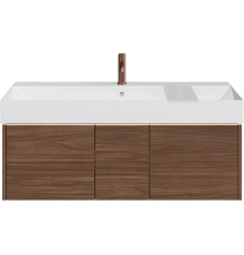 Тумба с раковиной Kerama Marazzi Grande 120 структурированный орех