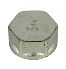 Заглушка, ELSEN, TIN PLATED Metalit, В, 3/4, TIN латунь, CN
