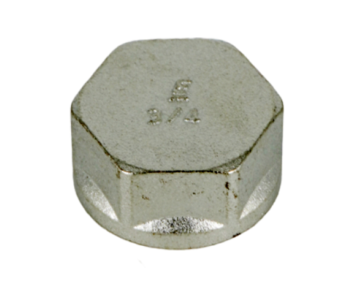 Заглушка, ELSEN, TIN PLATED Metalit, В, 3/4, TIN латунь, CN