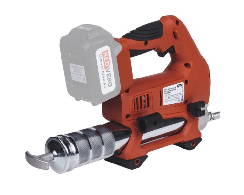 Пресс смазочный аккумуляторный REDVERG RD-GPR18/U (без акк, без з/у)