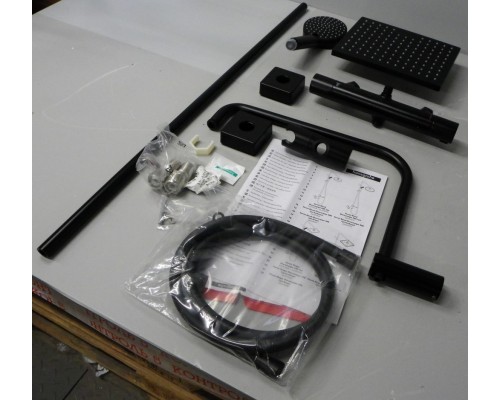 SaleHG26097670 Vernis Shape Душевая система для душа, с терм., 230х170/100 мм, 1/2 режима Sale26097670_1029