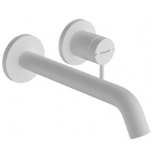 HG 73 351 700 Tecturis S Смеситель для раковины 225 мм, настен., на 2 отв. (внешняя монт. часть) 73351700