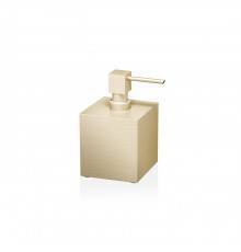 Decor Walther Cube DW 475 Дозатор для мыла, настольный, цвет: золото матовое. 0825082