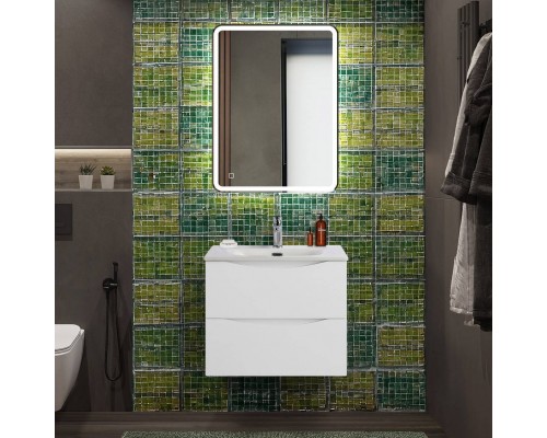Мебель для ванной комнаты BelBagno Marino-cer-n 60 подвесна, bianco opaco Мебель для ванной комнаты BelBagno Marino-cer-n 60 подвесна, bianco opaco