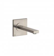 Gessi Emporio Via manzoni Настенный излив короткий, комбинируемый с удаленным управлением, цвет: Finox Brushed Nickel. 38701#149