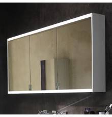 Burgbad Yso Зеркальный шкаф 122x65.6 см, с подсветкой, цвет: белый матовый. SPHA120 L K0374