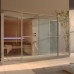Effegibi Logica Spa Filo СаунаХаммам 373x250x217см, угловая SX, цвет: Stone. LO 11 03 0002
