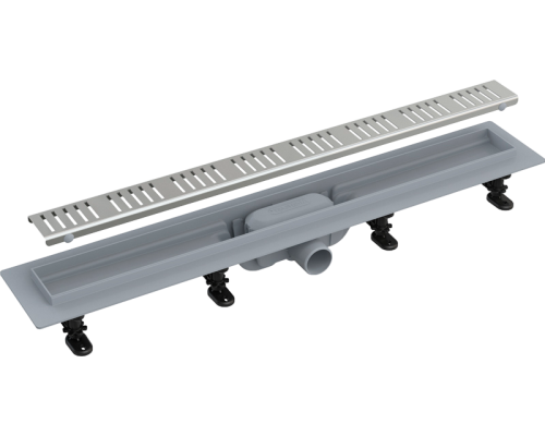 Душевой трап (лоток) AlcaPlast APZ19 APZ19-750 с решеткой и опорами